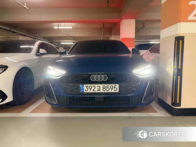 Audi A5 (B10) 2025 Синий из Кореи