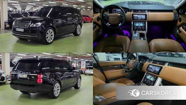 Land Rover Range Rover 4th Generation 2022 Черный из Кореи