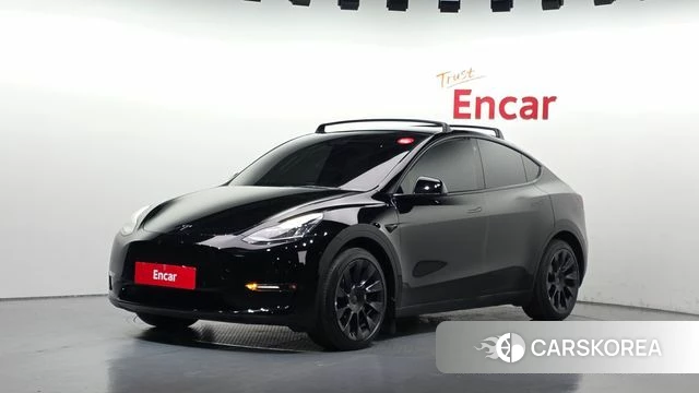 Tesla Model Y 2022 Черный из Кореи