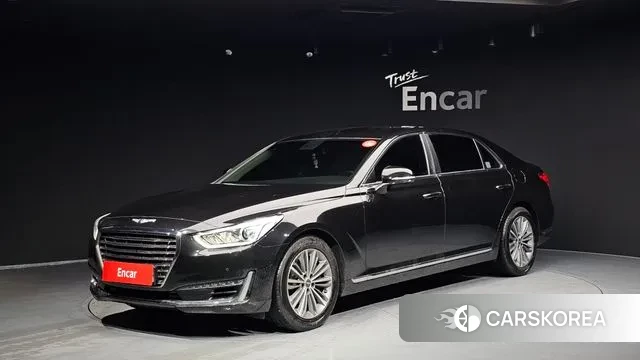 Genesis EQ900 2018 Черный из Кореи