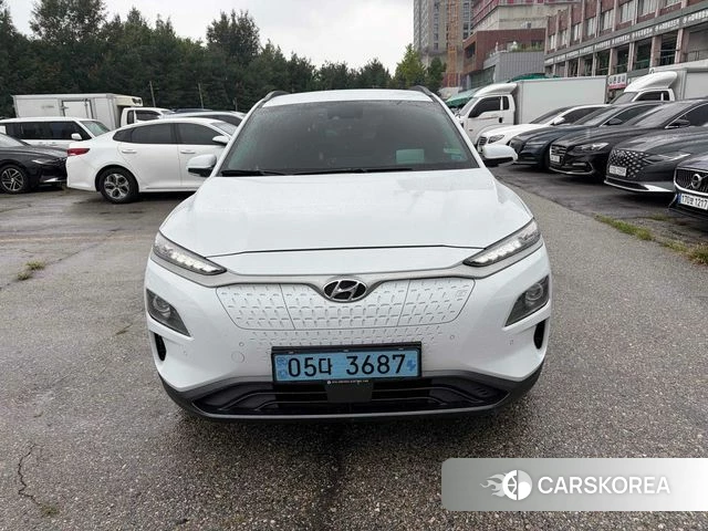 Hyundai Kona Electric 2019 Белый из Кореи
