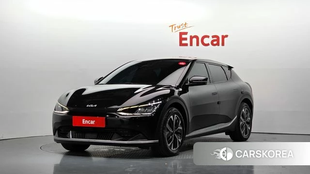 Kia EV6 2021 Черный из Кореи