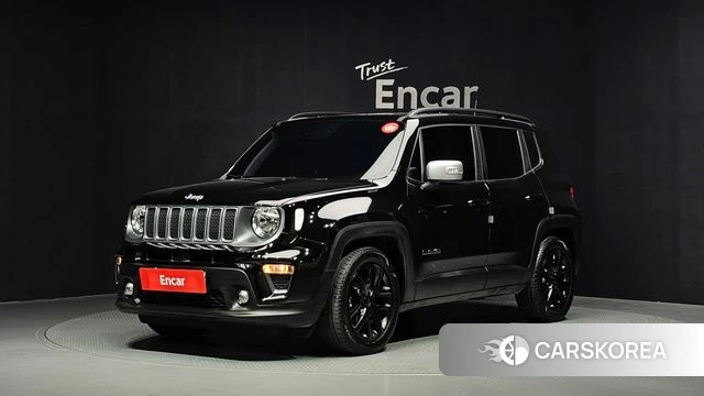 Jeep Renegade 2022 Черный из Кореи