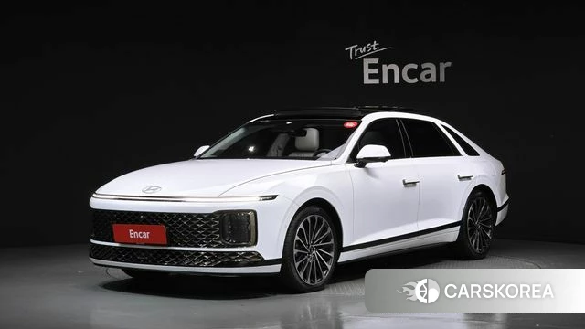 Hyundai Grandeur Hybrid (GN7) 2024 Белый из Кореи