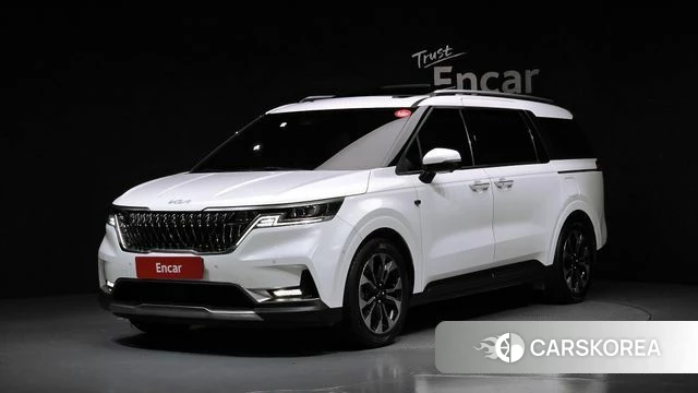 Kia Carnival 4th generation 2023 Белый из Кореи