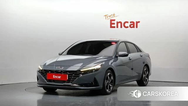 Hyundai Avante (CN7) 2021 Серый из Кореи
