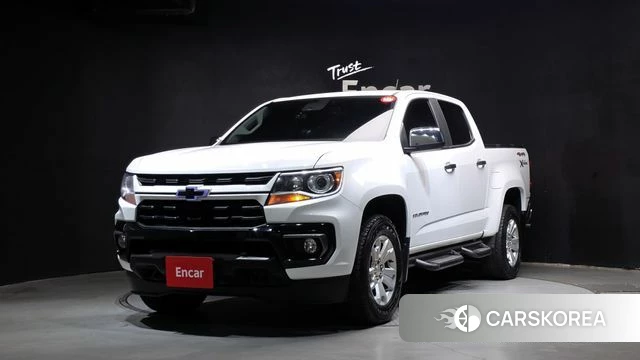 Chevrolet (GM Daewoo) Real New Colorado 2021 Белый из Кореи