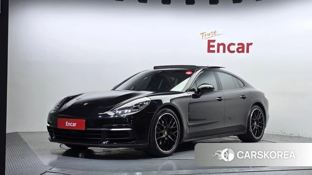 Porsche Panamera (971) 2018 Черный из Кореи