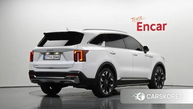 Kia The New Sorento 4th Generation 2023 Белый из Кореи