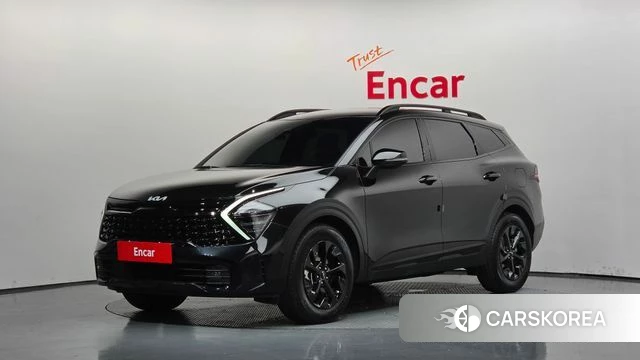Kia Sportage 5th Generation Hybrid 2024 Черный из Кореи