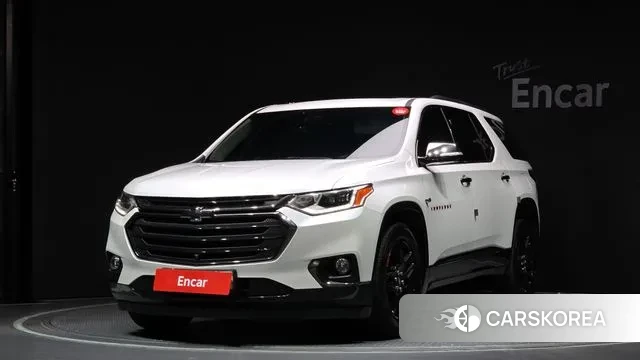 Chevrolet (GM Daewoo) Traverse 2020 Белый из Кореи