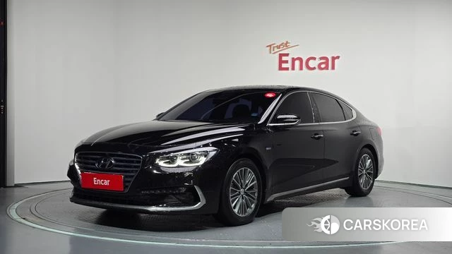 Hyundai Grandeur IG Hybrid 2019 Черный из Кореи