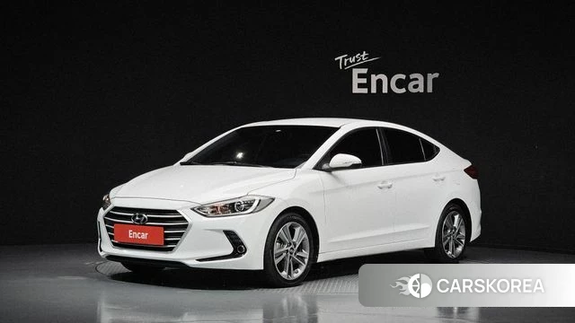 Hyundai Avante AD 2018 Белый из Кореи