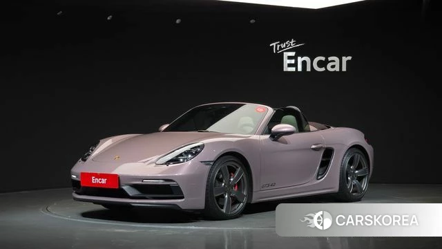 Porsche 718 Boxster 2022 Розовый из Кореи