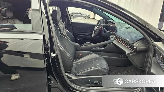 Hyundai Avante (CN7) 2021 Черный из Кореи, фото 2