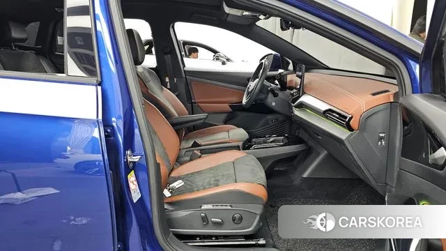 Volkswagen ID.4 2022 Синий из Кореи, фото 2