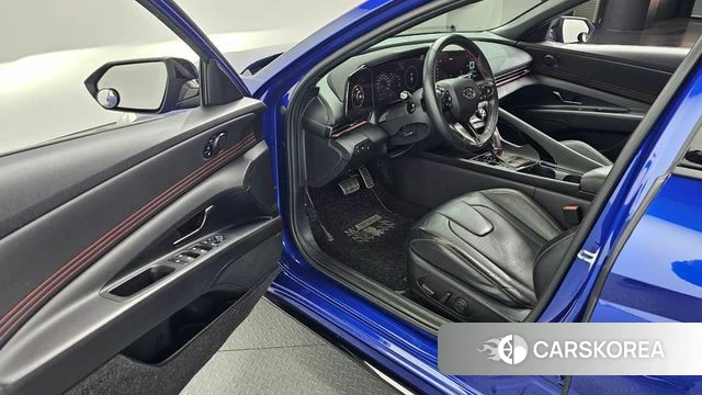 Hyundai Avante (CN7) 2022 Синий из Кореи, фото 2