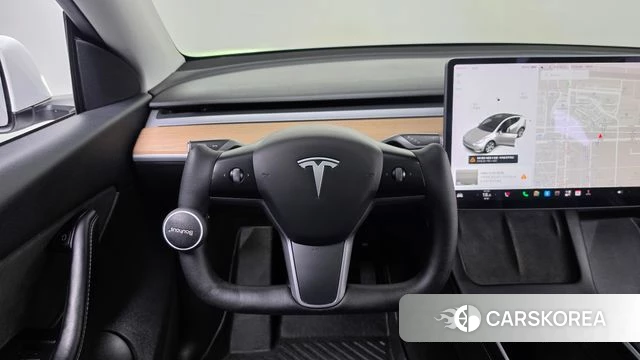 Tesla Model Y 2021 Белый из Кореи, фото 2