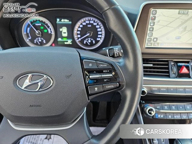 Hyundai Grandeur IG Hybrid 2018 Черный из Кореи, фото 2