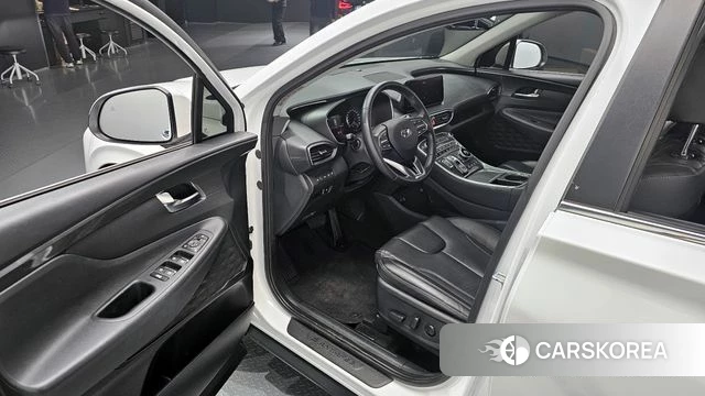 Hyundai The New Santa Fe 2021 Белый из Кореи, фото 2