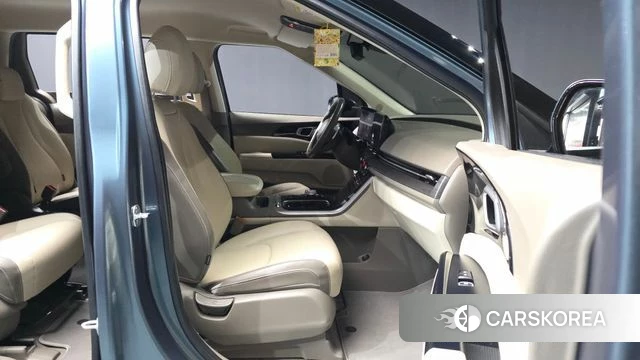 Kia Carnival 4th generation 2021 Небесно-голубой из Кореи, фото 2