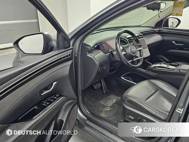 Hyundai Tucson Hybrid (NX4) 2021 Серый из Кореи, фото 2