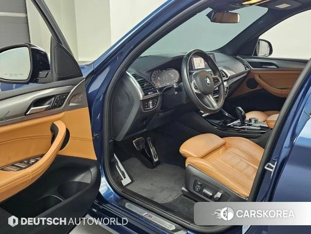 BMW X3 (G01) 2020 Синий из Кореи, фото 2