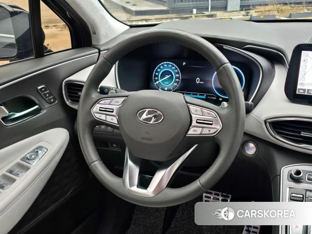 Hyundai The New Santa Fe 2023 Черный из Кореи, фото 2
