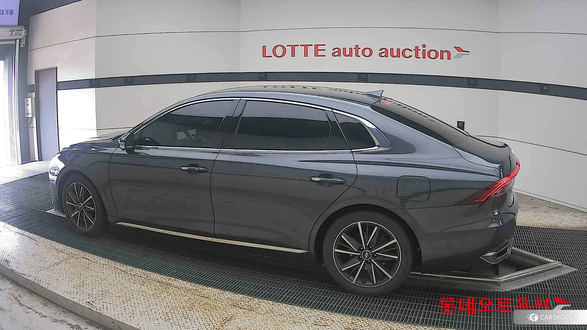 Hyundai Grandeur 2022 Nocturne Grey Metallic из Кореи, фото 2