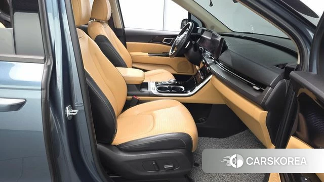 Kia Carnival 4th generation 2021 Небесно-голубой из Кореи, фото 2