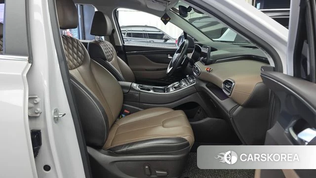 Hyundai The New Santa Fe 2021 Белый из Кореи, фото 2