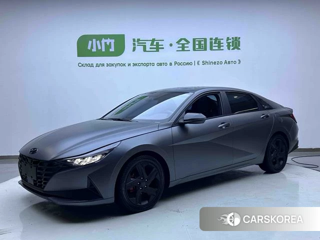 Hyundai Elantra 2023 Темно-серый из Китая, фото 2