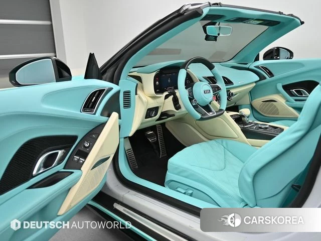 Audi R8 (4S) 2021 Серебристо-серый из Кореи, фото 2