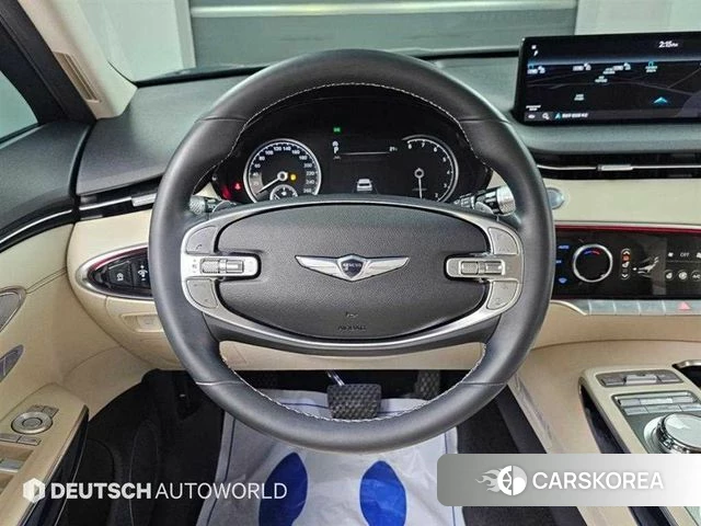 Genesis GV70 2021 Темно-зеленый из Кореи, фото 2