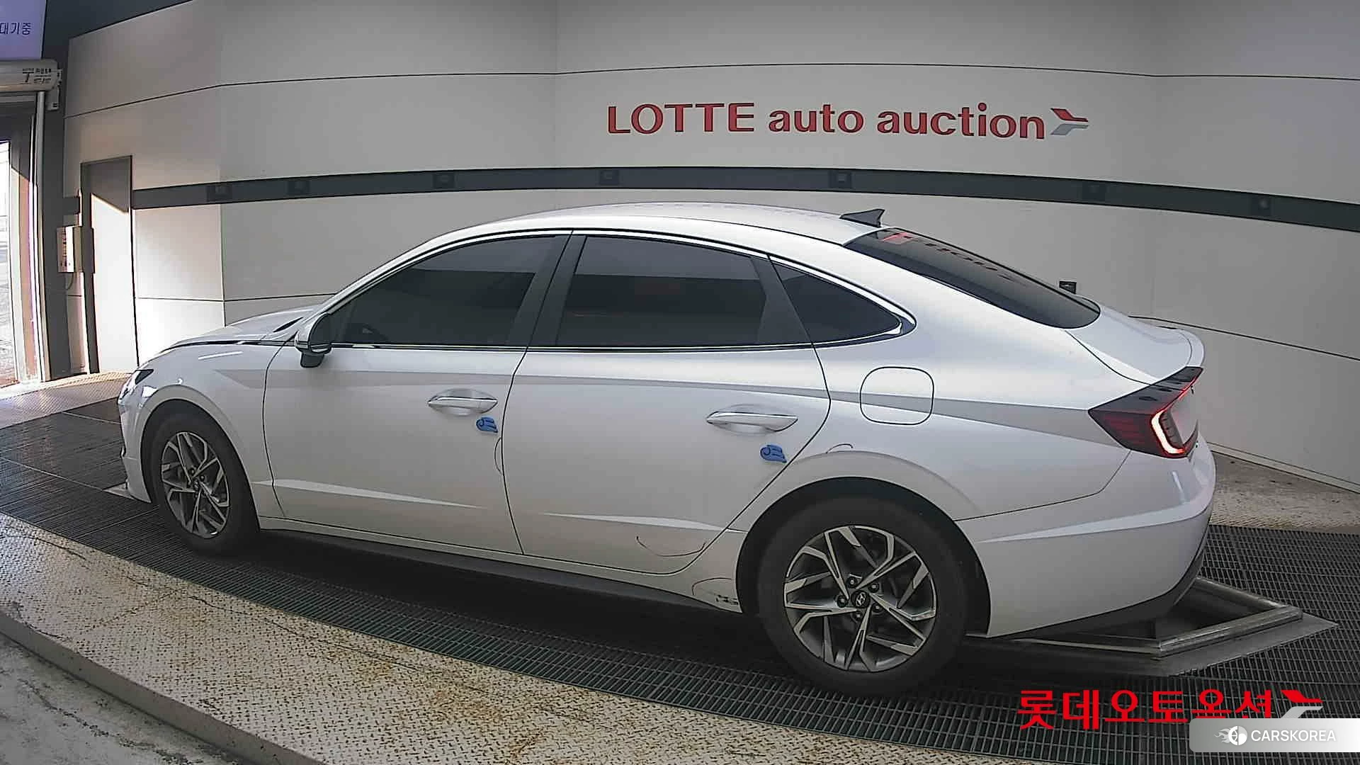 Hyundai Sonata 2021 White cream (optional) из Кореи, фото 2