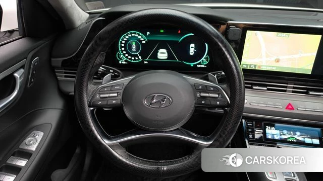 Hyundai The New Grandeur IG Hybrid 2019 Белый из Кореи, фото 2