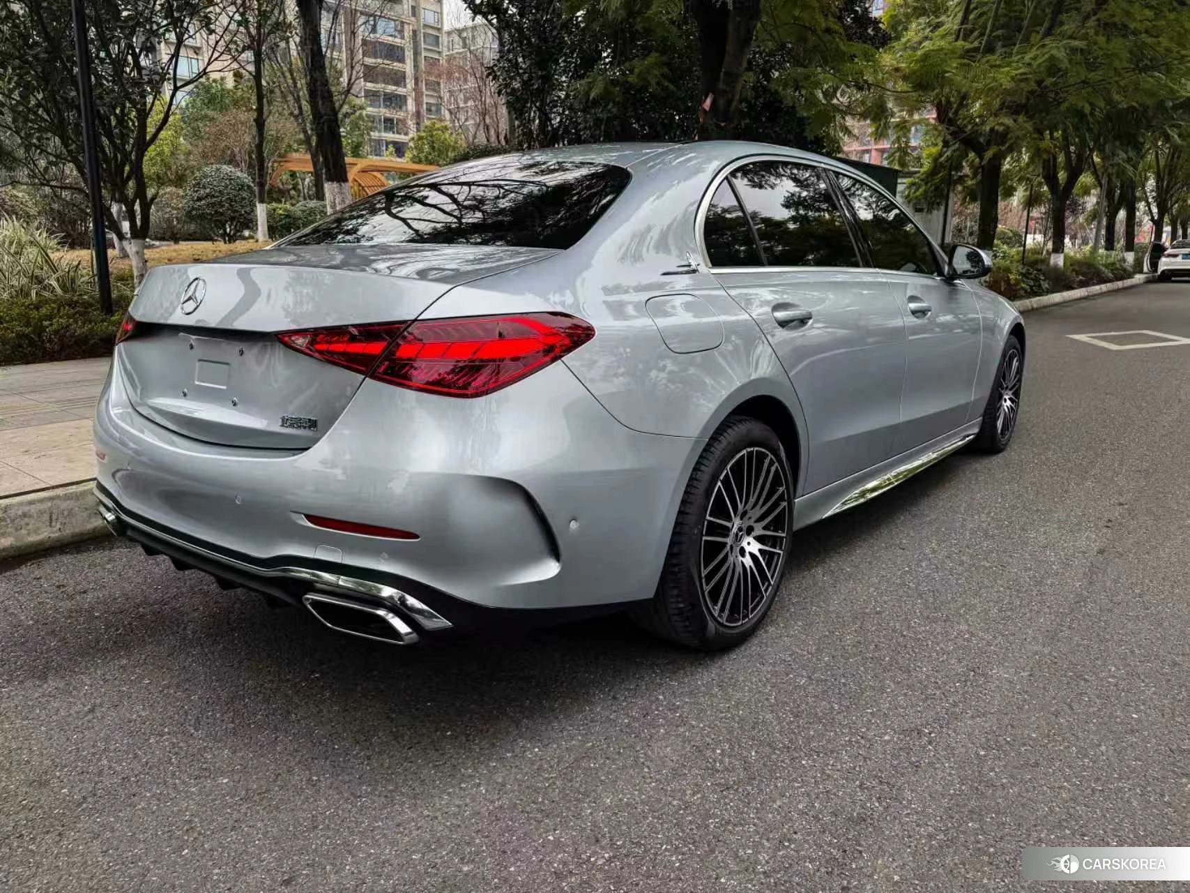 Mercedes-Benz C-class 2021 Серебристо-серый из Китая, фото 2