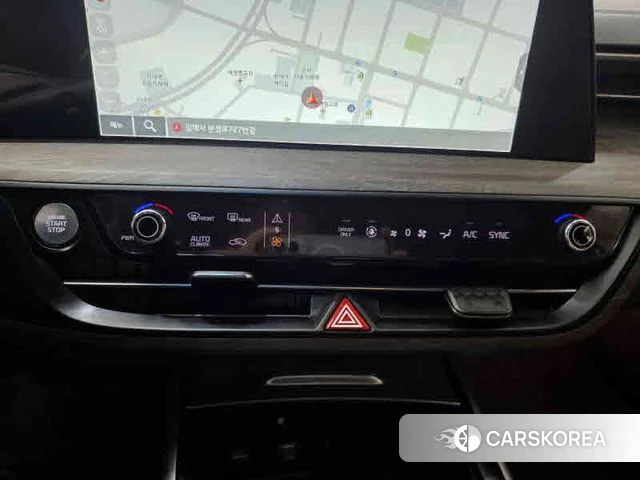 Kia K8 Hybrid 2022 Черный из Кореи, фото 2