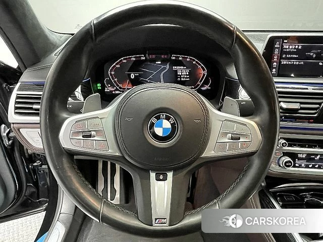 BMW 7 Series (G11) 2021 Черный из Кореи, фото 2