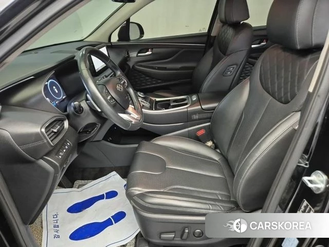 Hyundai The New Santa Fe 2022 Черный из Кореи, фото 2