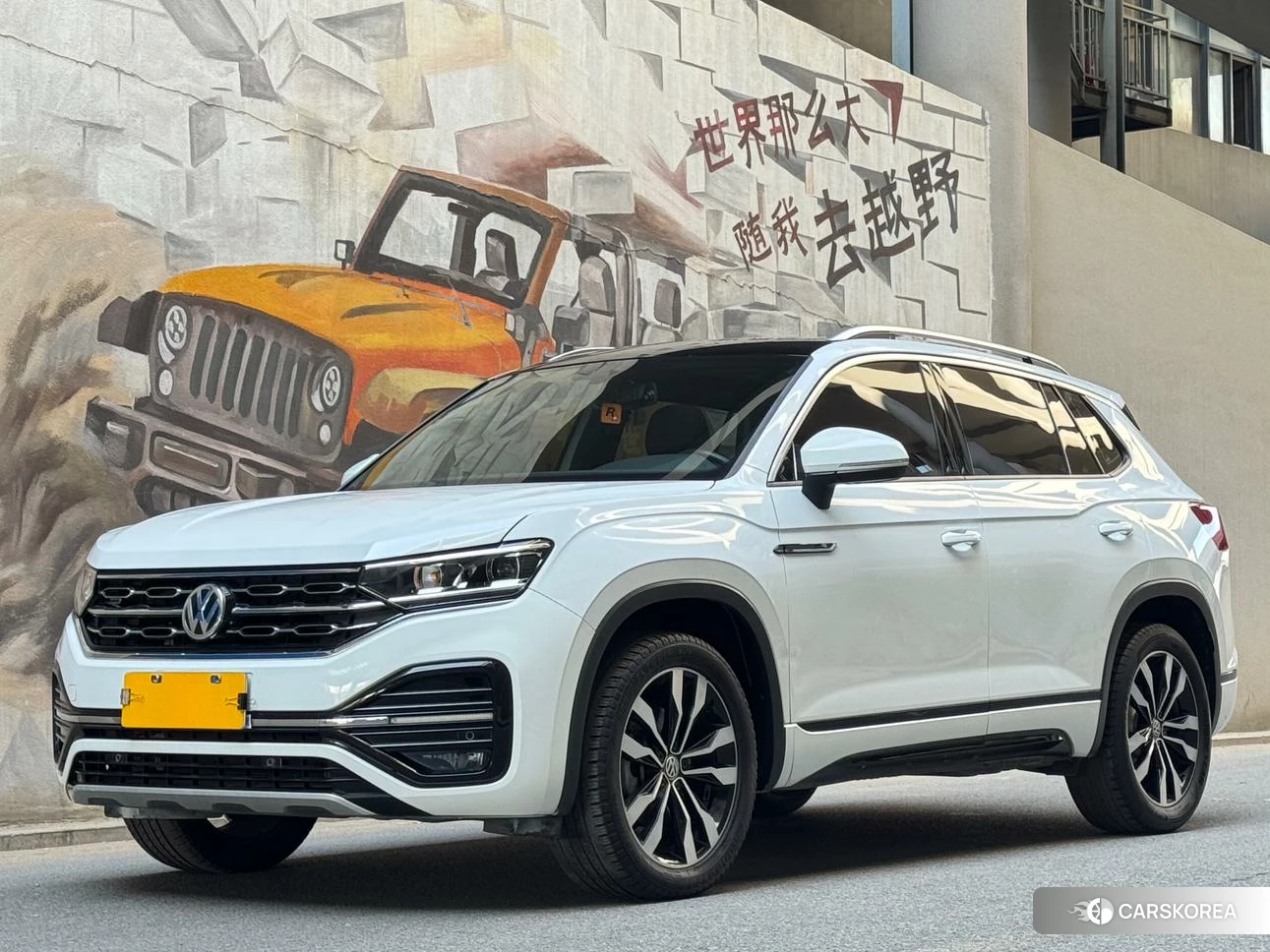 Volkswagen Tayron 2021 Белый из Китая, фото 2