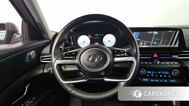 Hyundai Avante Hybrid (CN7) 2022 Серый из Кореи, фото 2