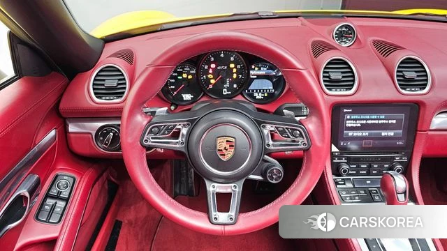 Porsche 718 Boxster 2018 Желтый из Кореи, фото 2