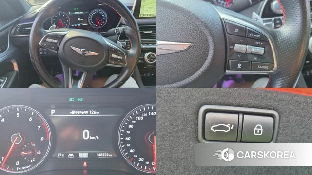 Genesis G70 2019 Красный из Кореи, фото 2