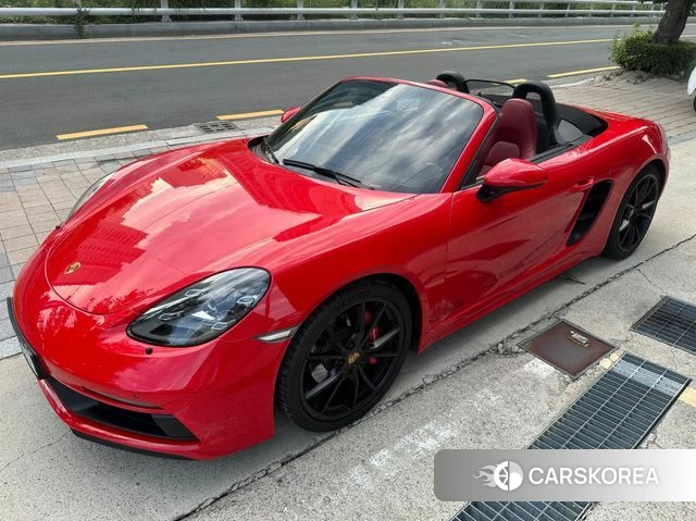 Porsche 718 Boxster 2018 Красный из Кореи, фото 2