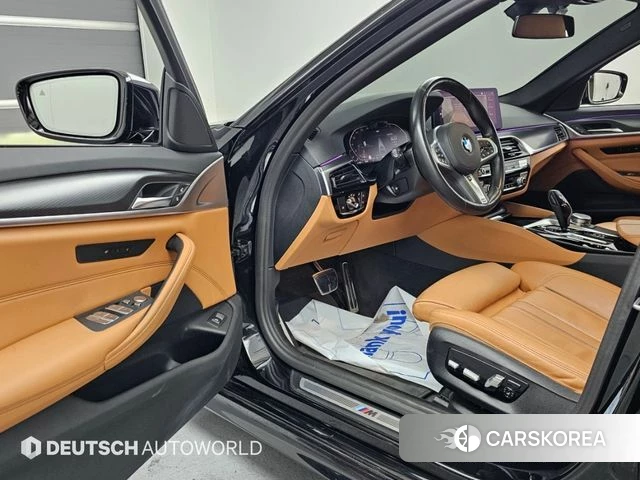 BMW 5 Series (G30) 2021 Черный из Кореи, фото 2