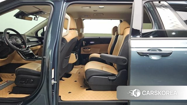 Kia Carnival 4th generation 2022 Небесно-голубой из Кореи, фото 2