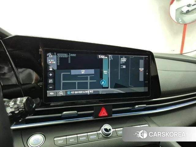 Hyundai The New Avante Hybrid (CN7) 2023 Белый из Кореи, фото 2