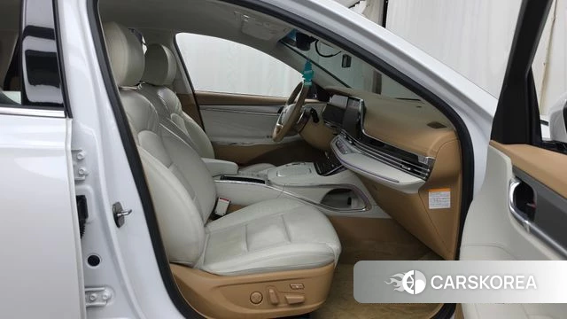 Hyundai The New Grandeur IG Hybrid 2020 Белый из Кореи, фото 2