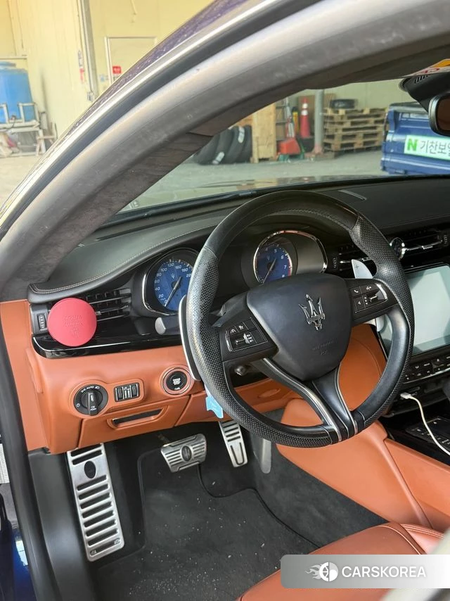 Maserati Quattroporte 2018 Синий из Кореи, фото 2